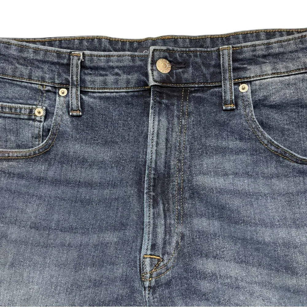 Calvin Klein Signature Jeans Blue Denim Relaxed  90’s Style Shorts 36 - Picture 3 of 6